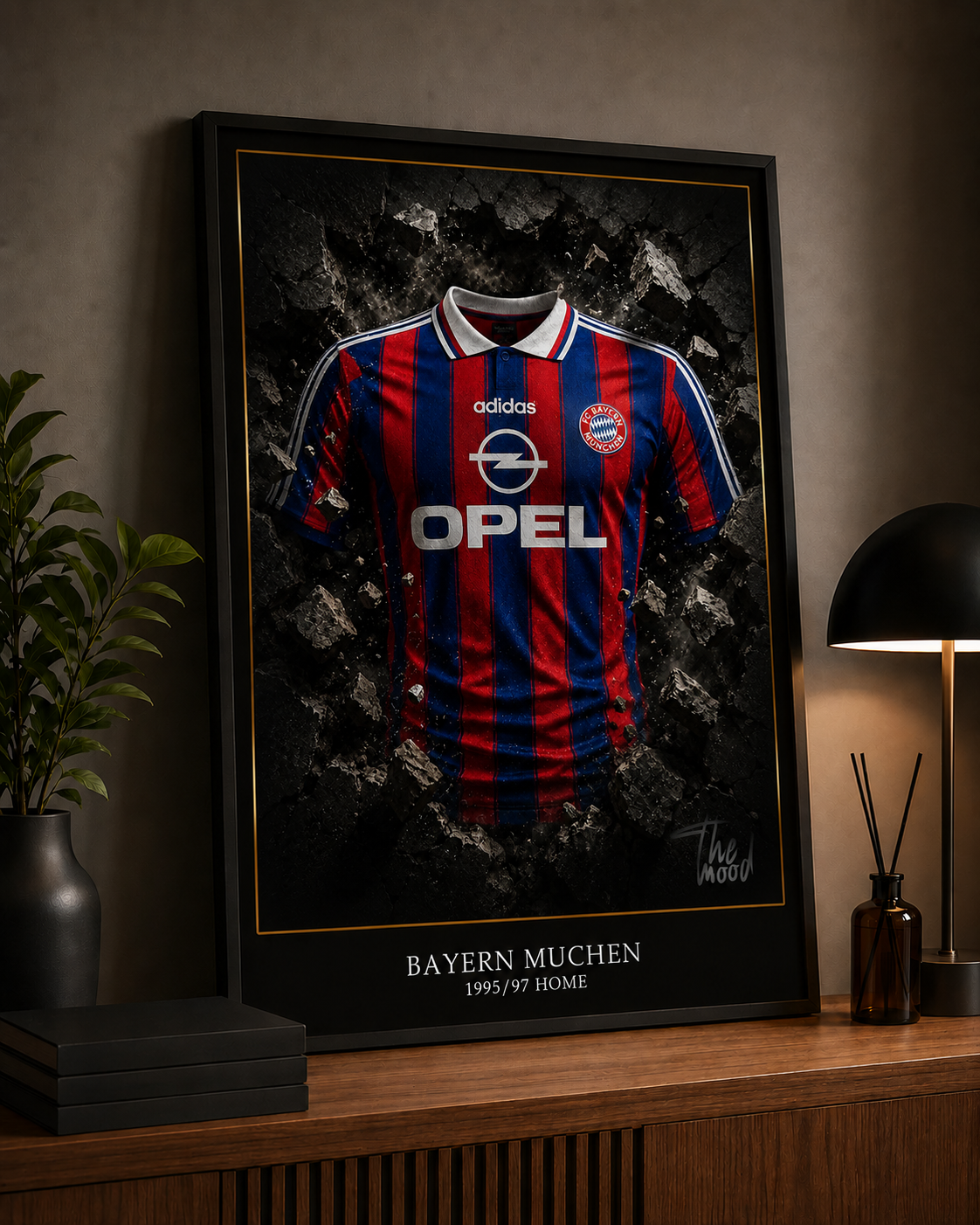 Cadre Photo – Bayern Munich | 1995/97 Home