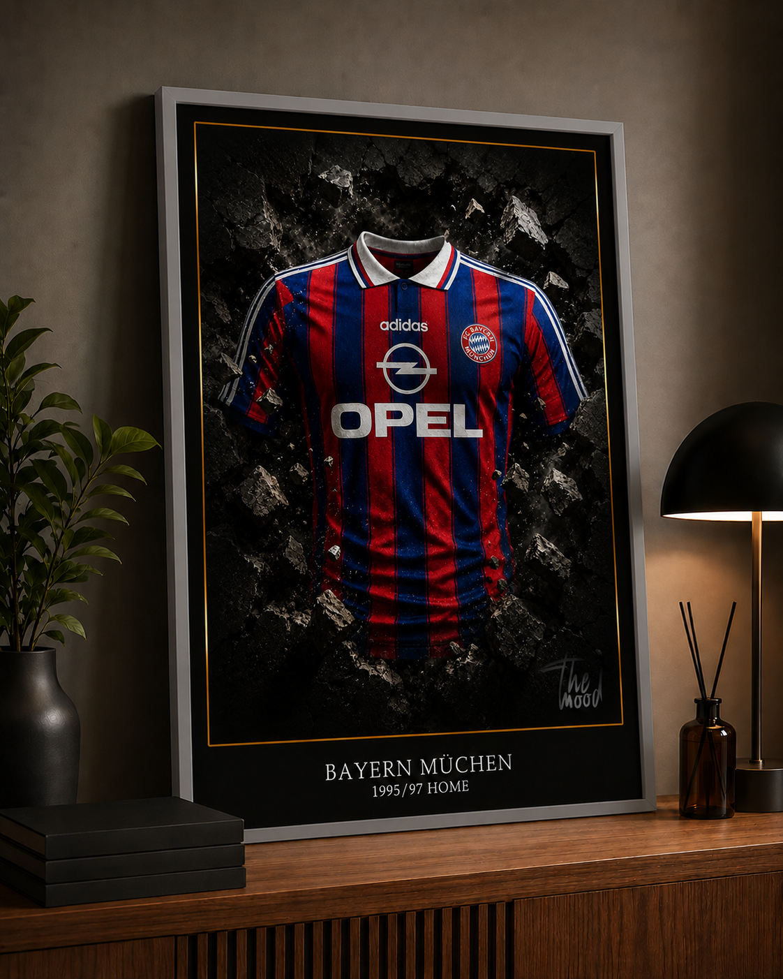 Cadre Photo – Bayern Munich | 1995/97 Home