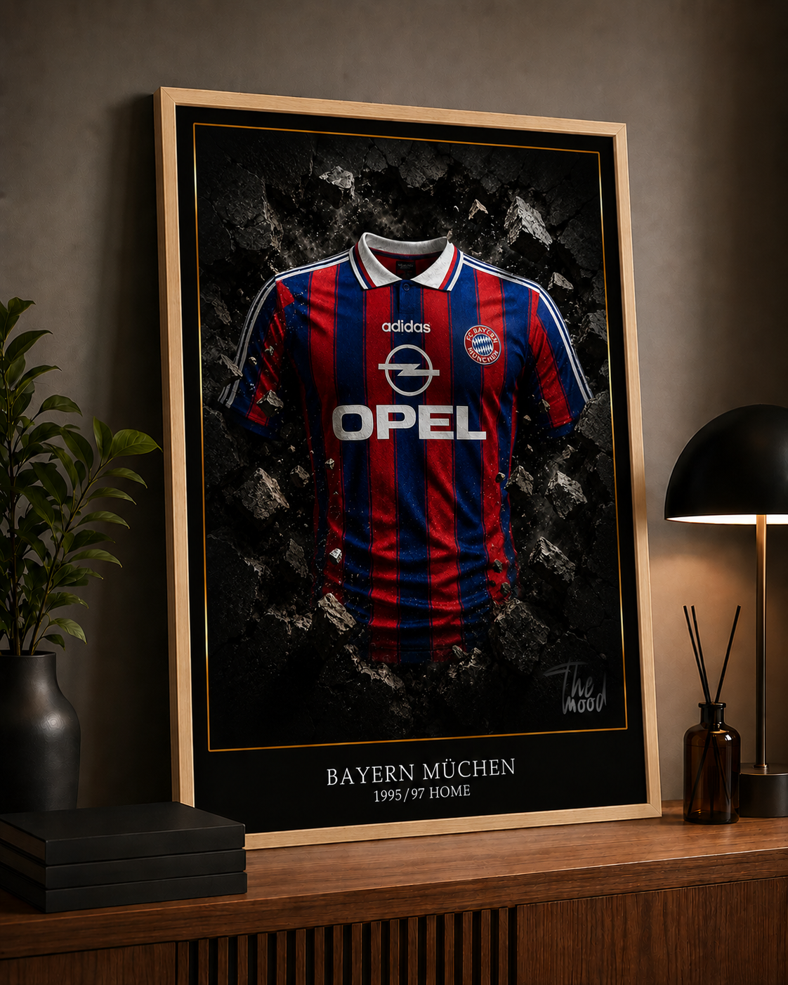 Cadre Photo – Bayern Munich | 1995/97 Home