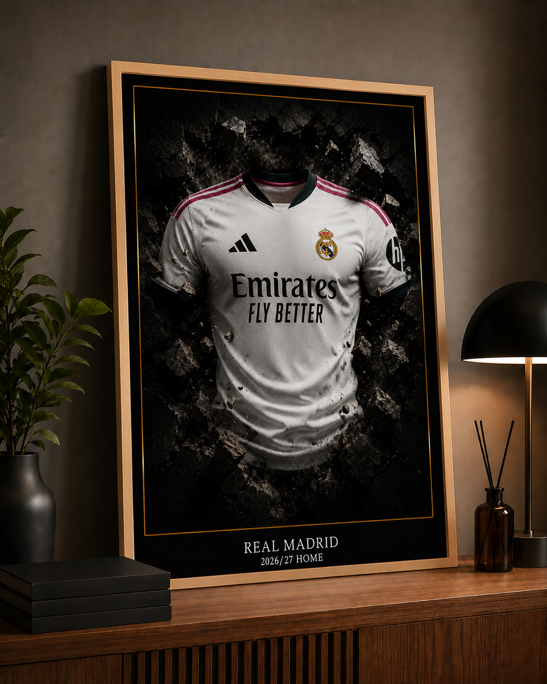 Cadre Photo – Real Madrid | 2026/27 Home