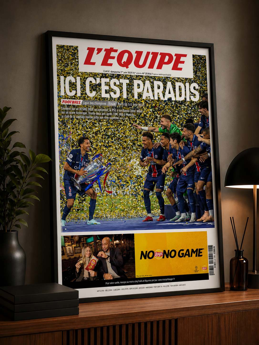 L'Équipe "Ici c'est Paradis" | PSG Champions d'Europe 2025