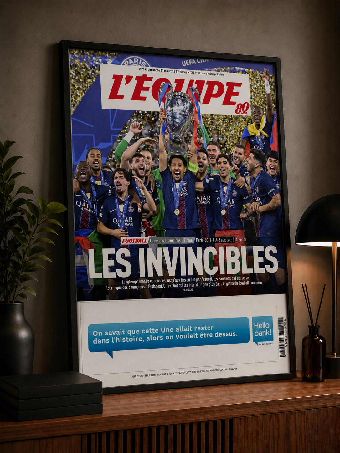 L'Équipe "Les Invincibles" | PSG Champions d'Europe 2025