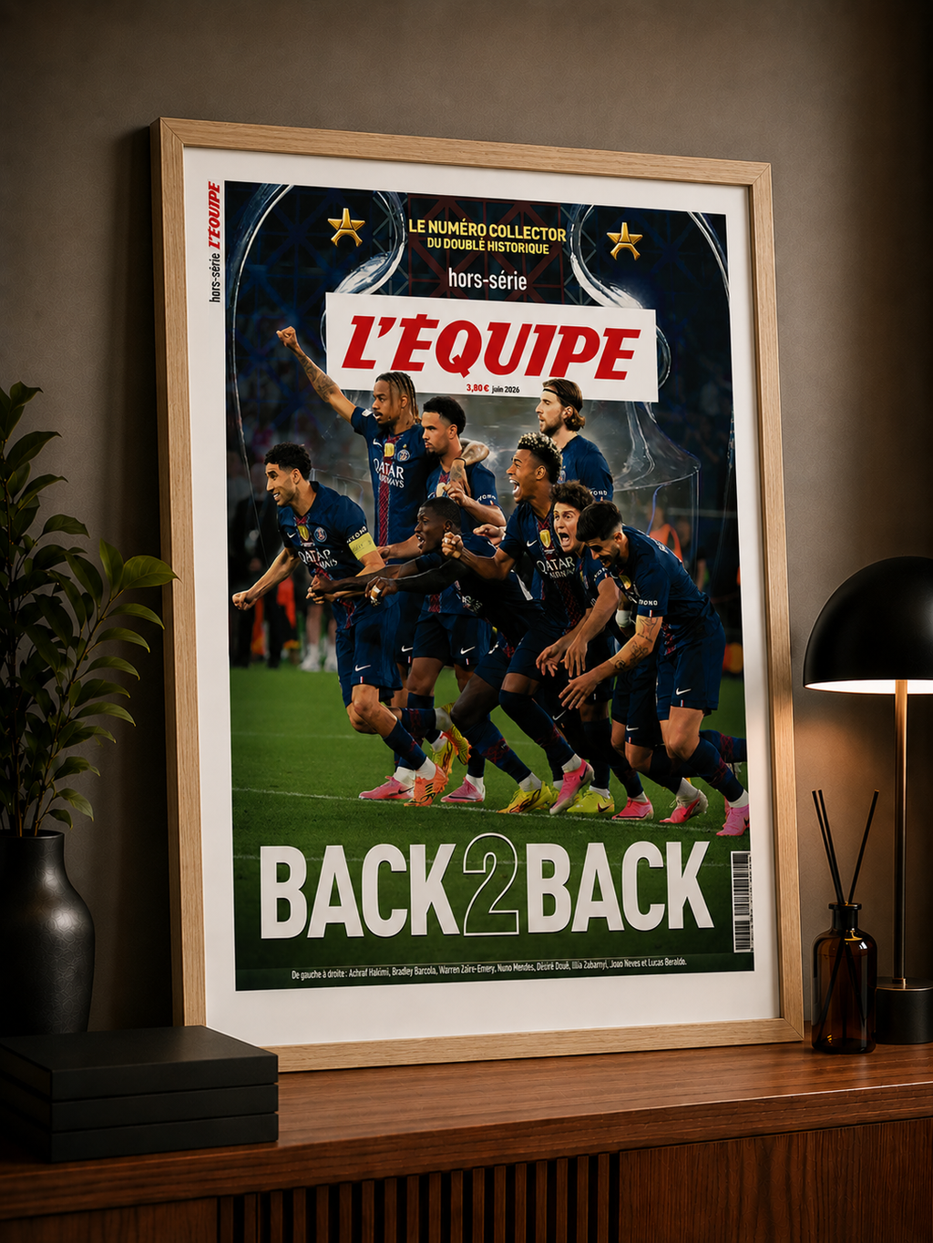 L'Équipe Hors-Série "BACK 2 BACK" | PSG Champions d'Europe