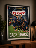 L'Équipe Hors-Série "BACK 2 BACK" | PSG Champions d'Europe