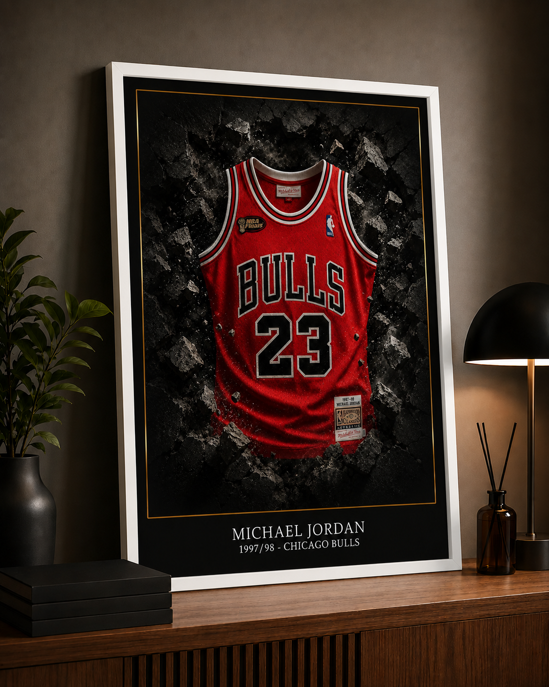 Michael Jordan – Chicago Bulls 1997/98 | Cadre Premium