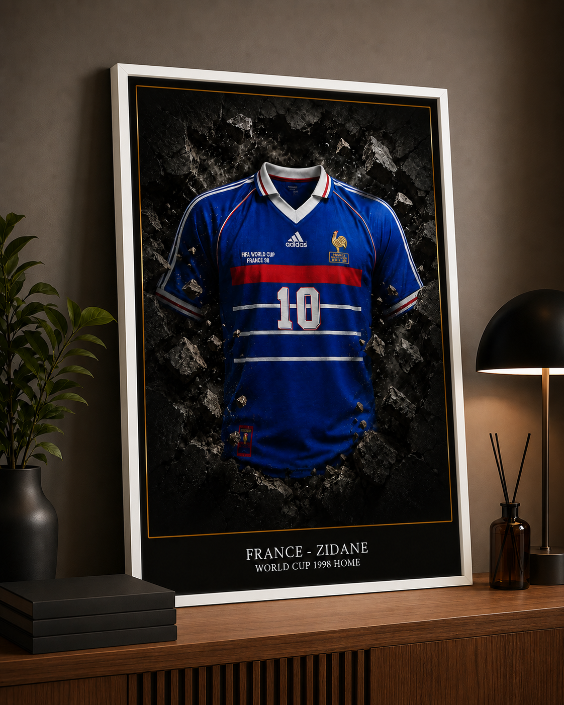 Cadre Photo – France 98 Zidane | World Cup 1998 Home