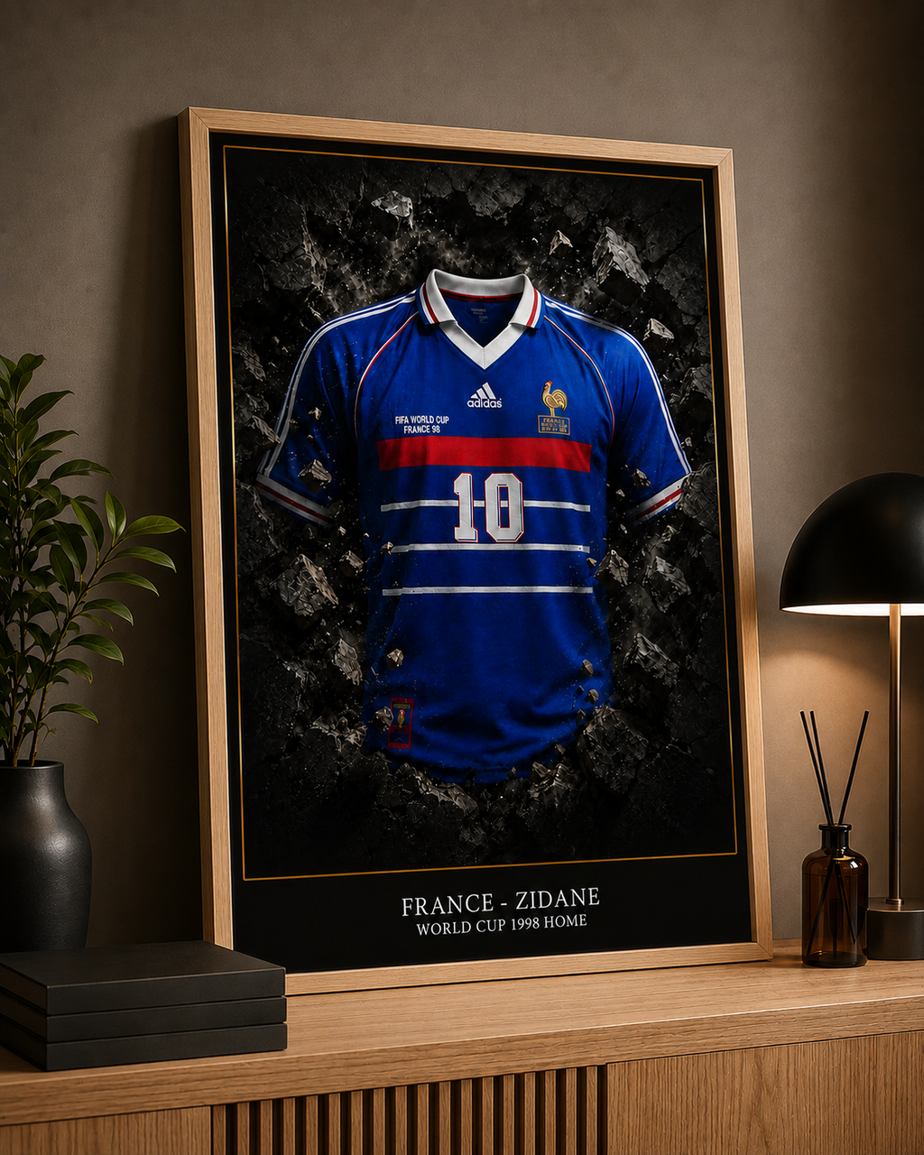 Cadre Photo – France 98 Zidane | World Cup 1998 Home