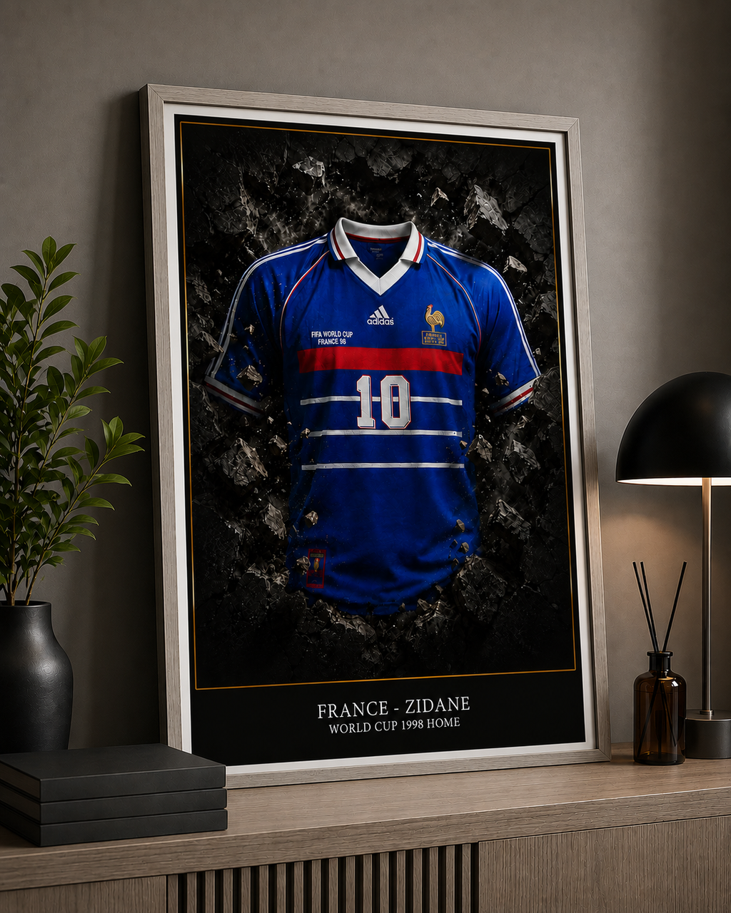 Cadre Photo – France 98 Zidane | World Cup 1998 Home