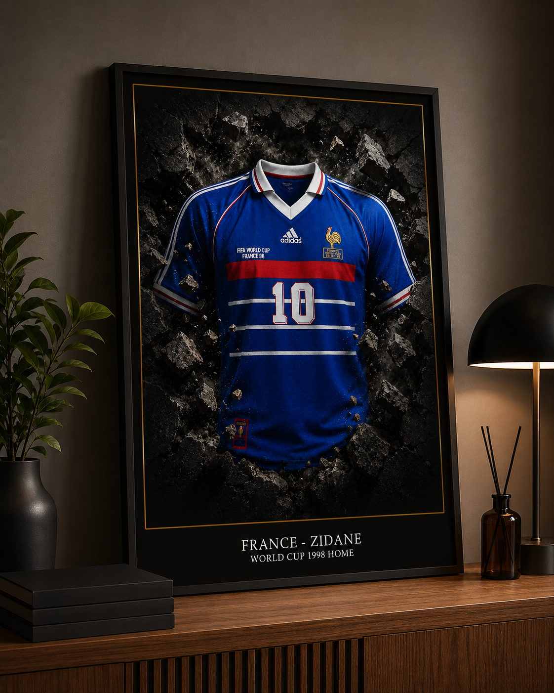 Cadre Photo – France 98 Zidane | World Cup 1998 Home